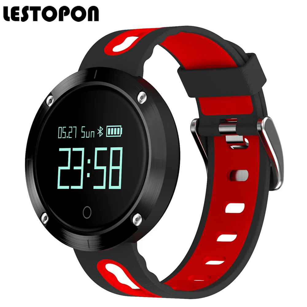 Lestopon модные SmartBand Смарт ремешок для Xiaomi Huawei телефона Android Фитнес трекер Браслет