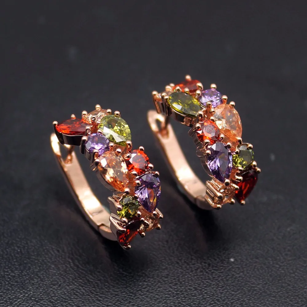 Женские серьги-Клипсы из серебра 925 пробы с натуральными камнями | Украшения и