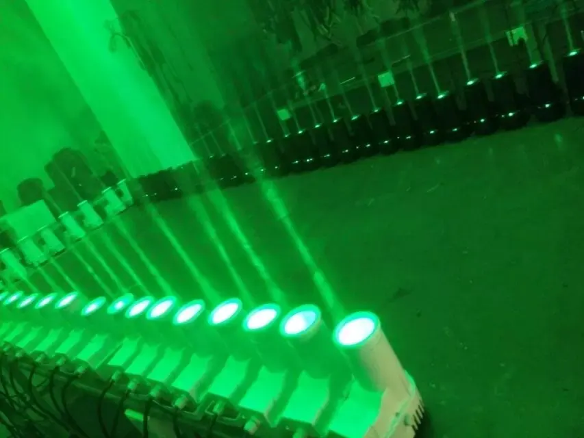 Светодиодный светильник для сцены TIPTOP 10 Вт светодиодный DMX 512 Управление 6