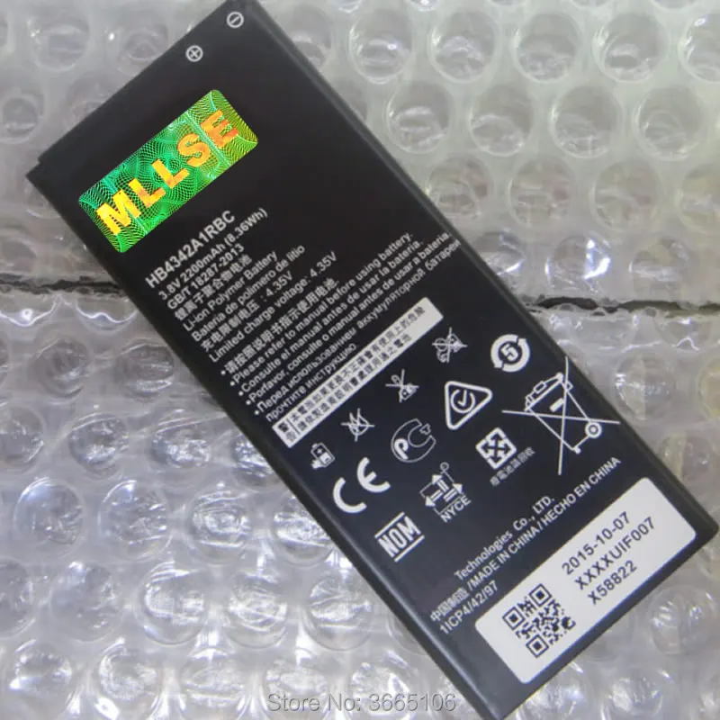 HB4342A1RBC Аккумулятор для Huawei y5II Y5 II 2 Ascend 5 + Y6 honor 4A SCL TL00 5A LYO L21 батареи сотового