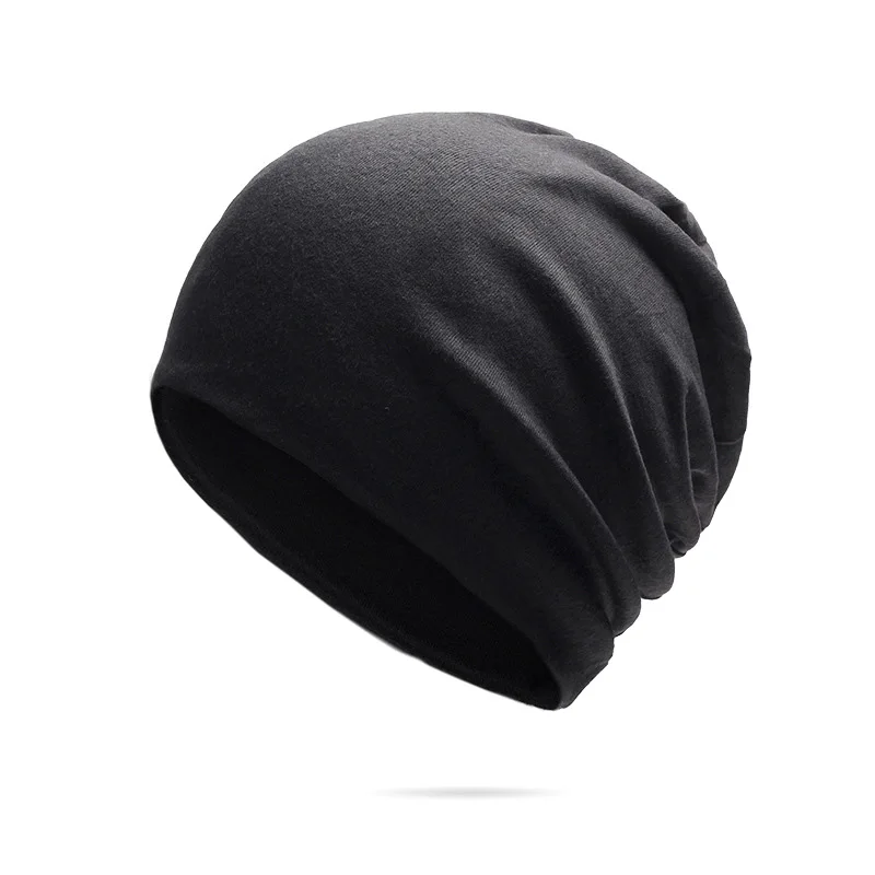 Сплошной цвет унисекс Мужчины Женщины Skullies шапочки Хеджирование шапка вязанный