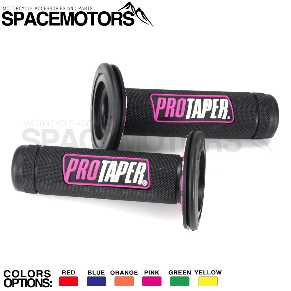Резиновый розовый зажим Protaper 7/8 дюйма для руля внедорожного велосипеда пробного