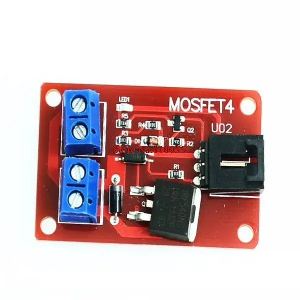 Четырехканальный 4 Route MOSFET Кнопка IRF540 V4.0+ MOSFET модуль переключателя для Arduino - Цвет: 1 Route
