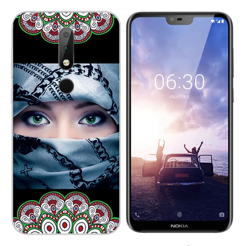 Чехол Arvin для Nokia X6 2018 чехол 3 1 6 умный защитный 2 5 7 8 9 |