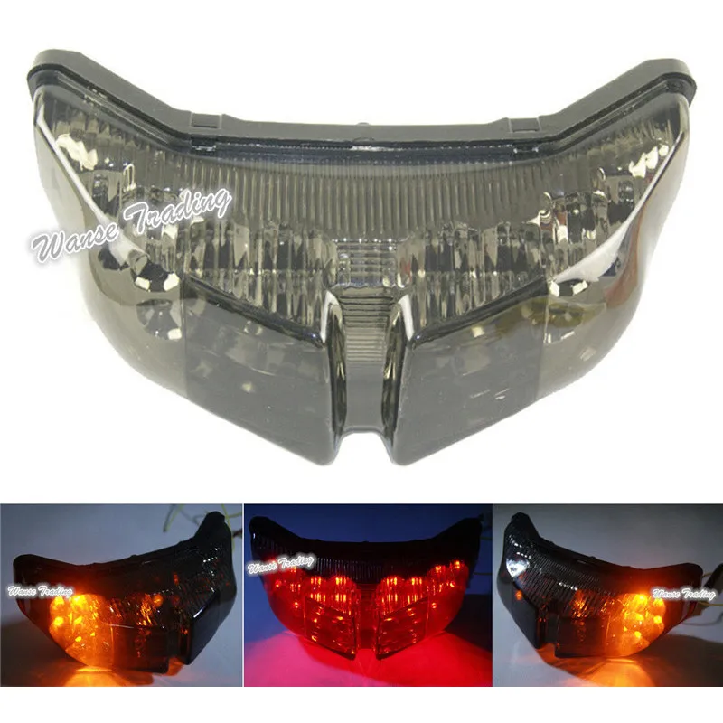 Waase для Yamaha FZ1 FZS1000 Fazer 2006 2007 2008 2009 2010 2011- хром хвост светильник тормозной поворотники Интегрированный Светодиодный светильник