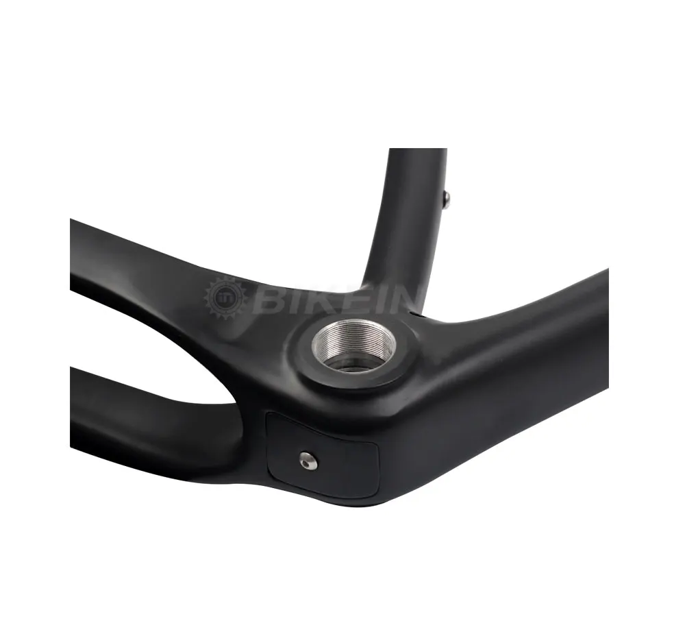 BIKEIN T800 UD карбоновая Передняя Велосипедная вилка рамы 15/17 inch Matte 26/27. 5/29er BSA 68 мм Велоспорт Горный велосипед Запчасти Сверхлегкий 1240 г