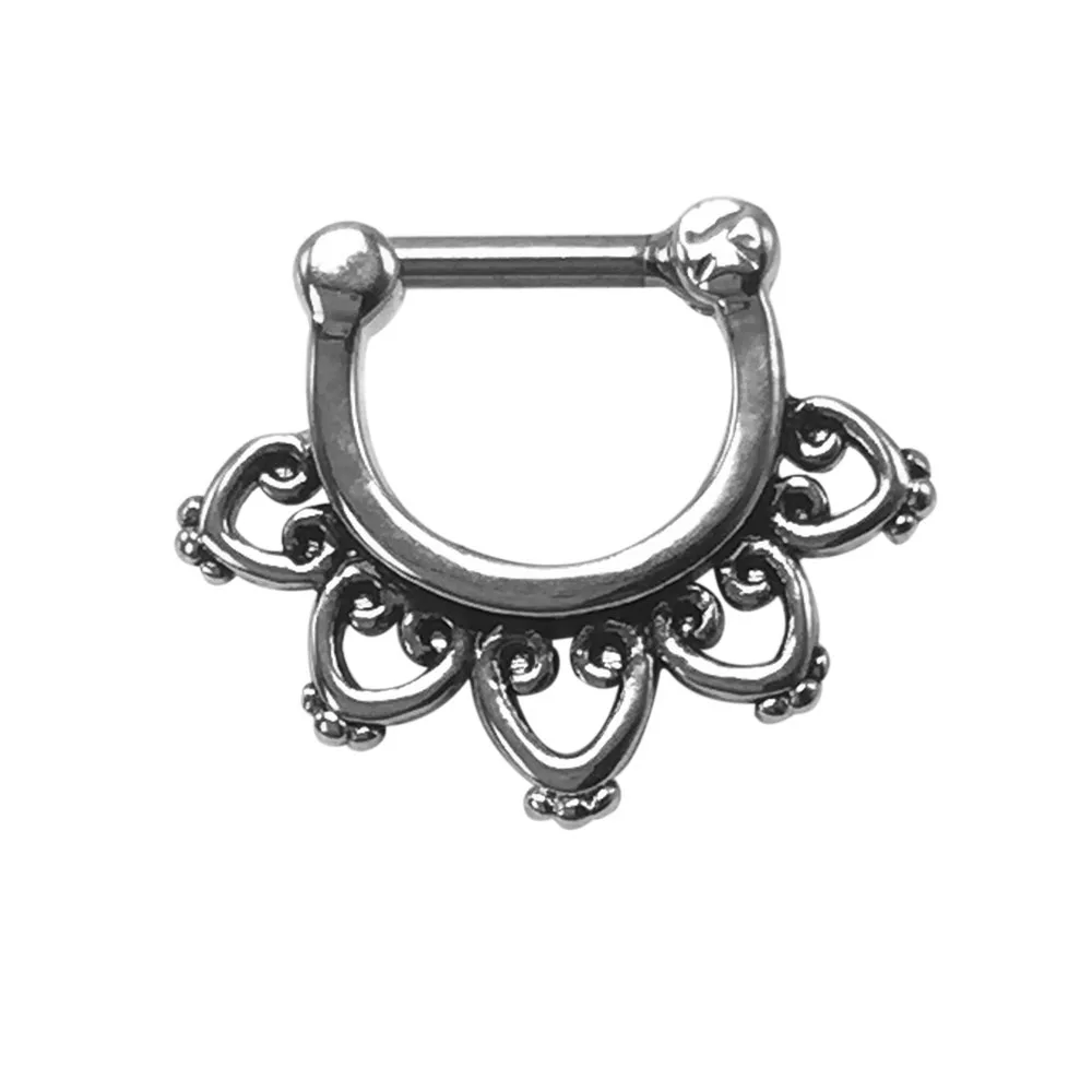 Женское ретро кольцо для пирсинга носа 1 2 мм 16 г шт.|jewelry joint|jewelry making tool setjewelry ring spacer