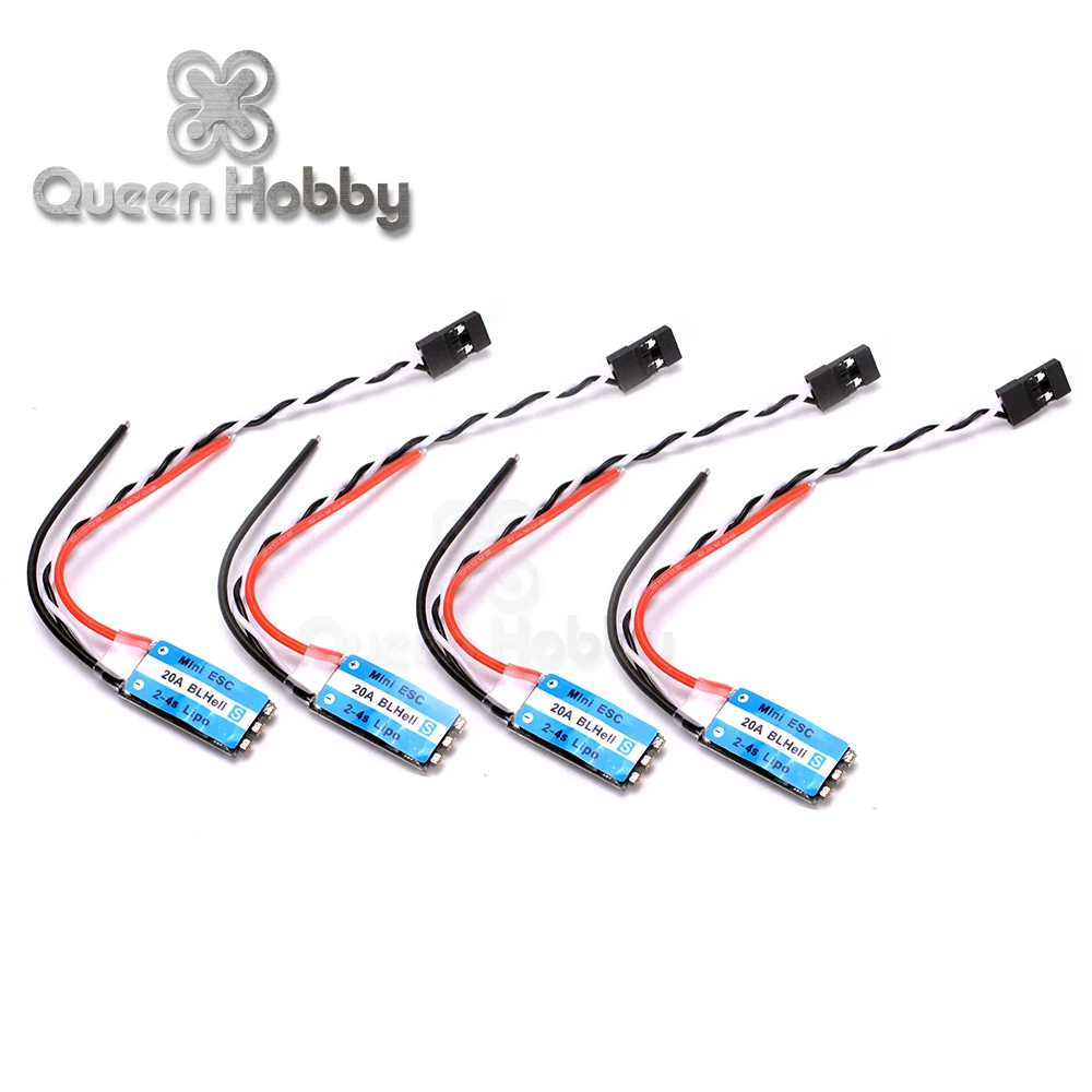 2-4S Mini 20A BLHeli-S BLHeli S OPTO ESC для QAV-X 214 Martian 220 Wizard X220 FPV гоночный Дрон | Игрушки и хобби