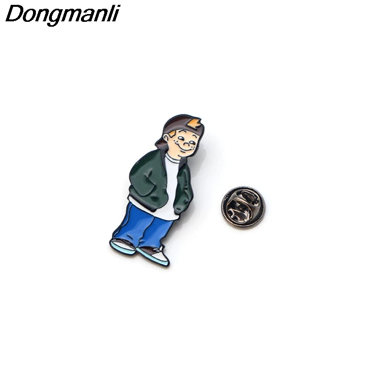 P2722 Dongmanli эмалированные шпильки и броши для женщин и мужчин Нагрудный значок для рюкзака