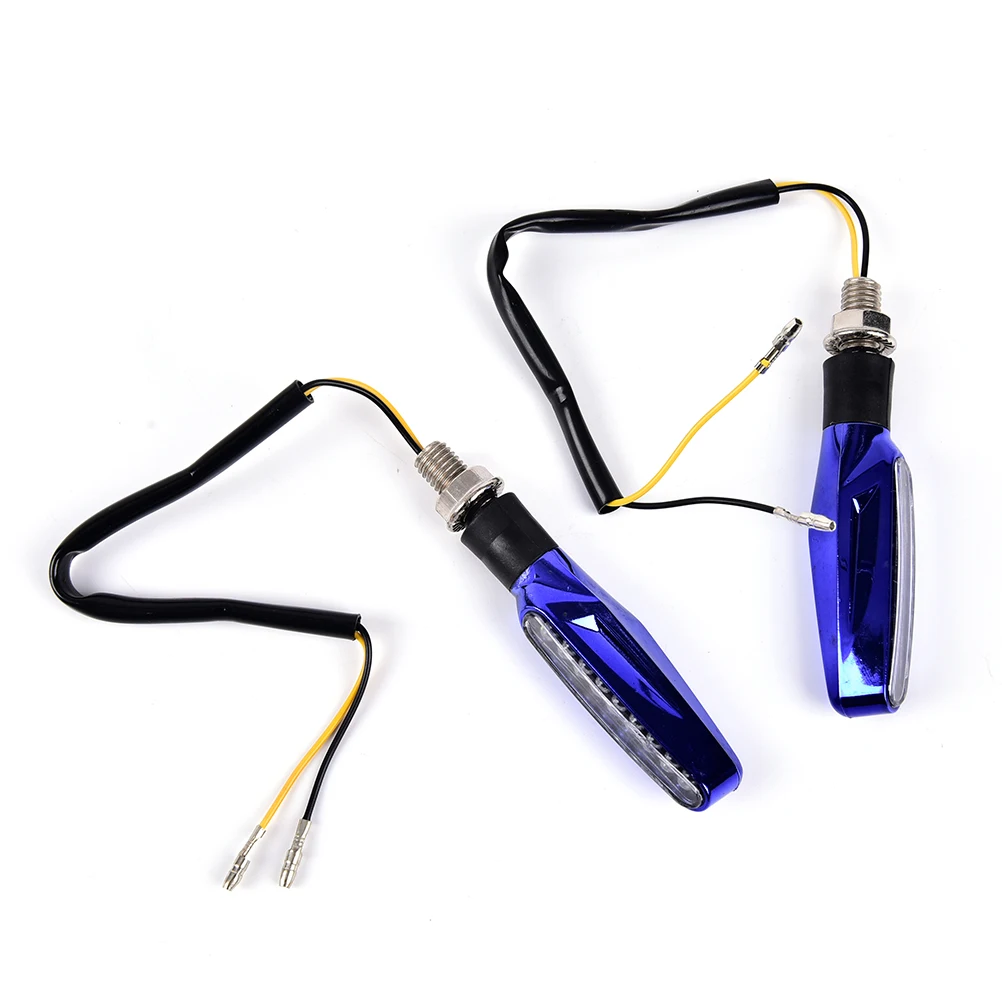 1 шт. гибкий сигнал поворота для мотоцикла светодиодсветодиодный указатели