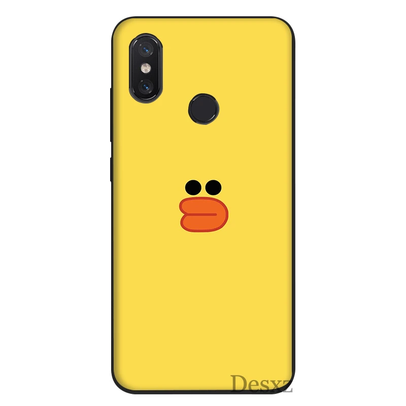 Мобильный чехол для телефона Xiaomi MiMAX3 6 8 9 10 SE A1 2 3 9T CC9 E Pro LiteSilicone Cover Cool Yellow Duck Bag