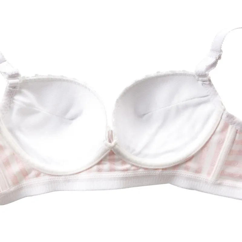 Соблазнительный женский кружевной топ в полоску с 3D чашкой жаккардовое дышащее