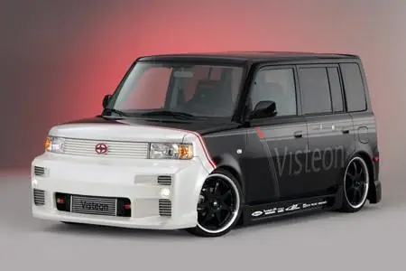 Для Toyota Scion BB XB NCP XP30(2004-2005) FRP стекловолокно JP отделка фар/передняя решетка(подтянутая) обвес для Scion BB Racing