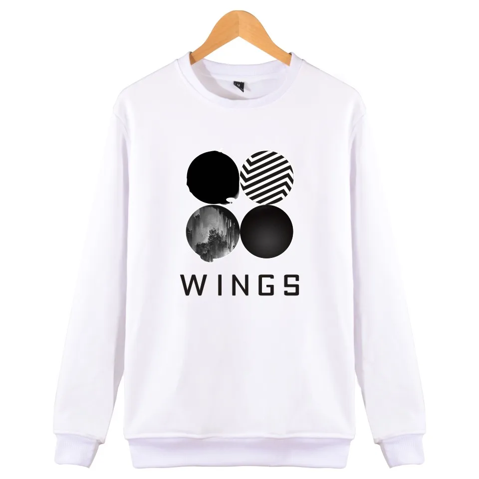 Bangtan Boys 2th Album WINGS Толстовка для женщин/мужчин модные толстовки Young Forever спортивный