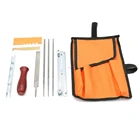 10 шт.компл. комплект для ЗАТОЧКИ ЦЕПНОЙ ПИЛЫ