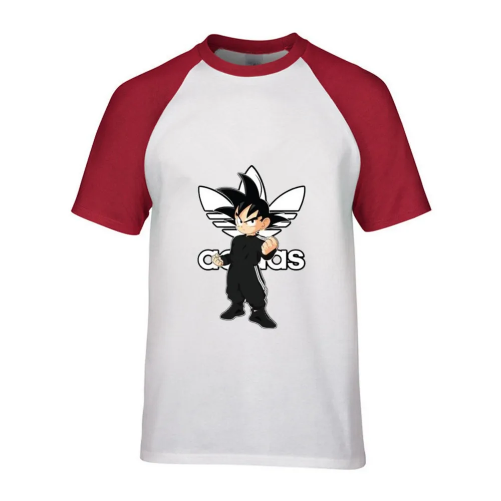 Dragon Ball футболка для мужчин лето Z Супер сын футболки Goku Street хип хоп Повседневная