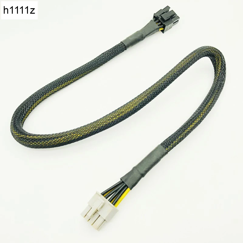Высококачественные модульные кабели питания с черным рукавом 8Pin PCI E до 8(6 + 2)Pin