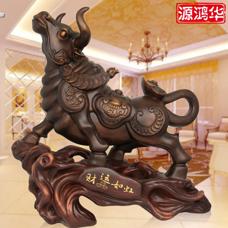 Honghua источник богатства такой как Радужная корова знаки зодиака ремесло орнамент