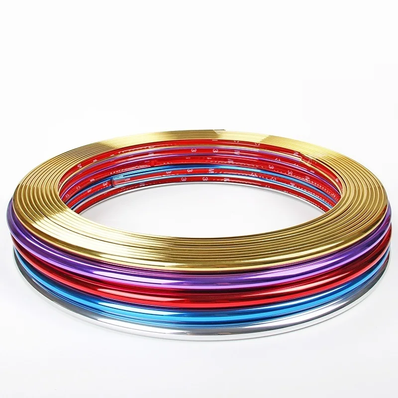 8 м покрытие для стайлинга автомобиля бампер декоративные полоски клейкая