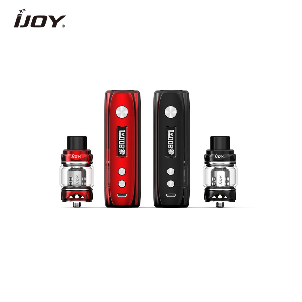 Оригинал Ijoy Катана комплект 81 Вт fit Vape mod subohm Танк 3000 мАч встроенный аккумулятор