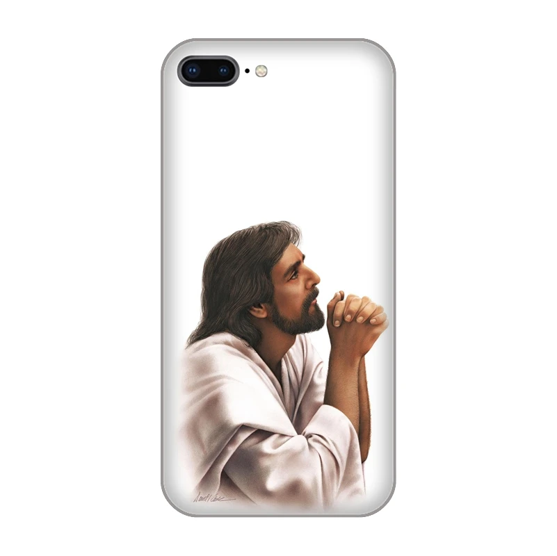 Christian Jesus The Cross Soft TPU Cover Case for iphone 4 4s 5 5s se 6 6s 8 plus 7 Plus X XS XR MAX PLUS |
