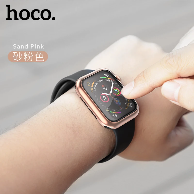 Силиконовый защитный чехол HOCO для Apple Watch 4/5 44 мм 40 iWatch Series 4 5 из тпу резиновый