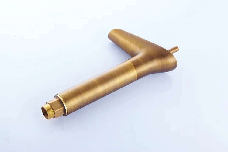 Бесплатная доставка роскошный Твердый латунный антикварный кран для ванной