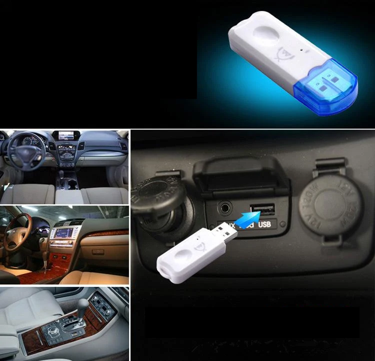 Binful Профессиональный USB Bluetooth стерео аудио Музыка беспроводной приемник адаптер для автомобиля домашний динамик поддержка функция громкой связи