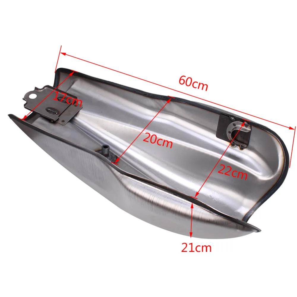 10л/2 6 галл полный комплект Мотоцикл Универсальный кафе гонщик Винтаж газовый