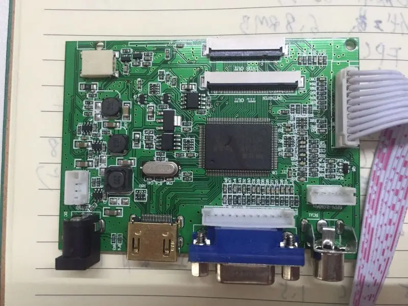 

free shipping original new ZJ080NA-08A VGA HDMI AV Driver Kit