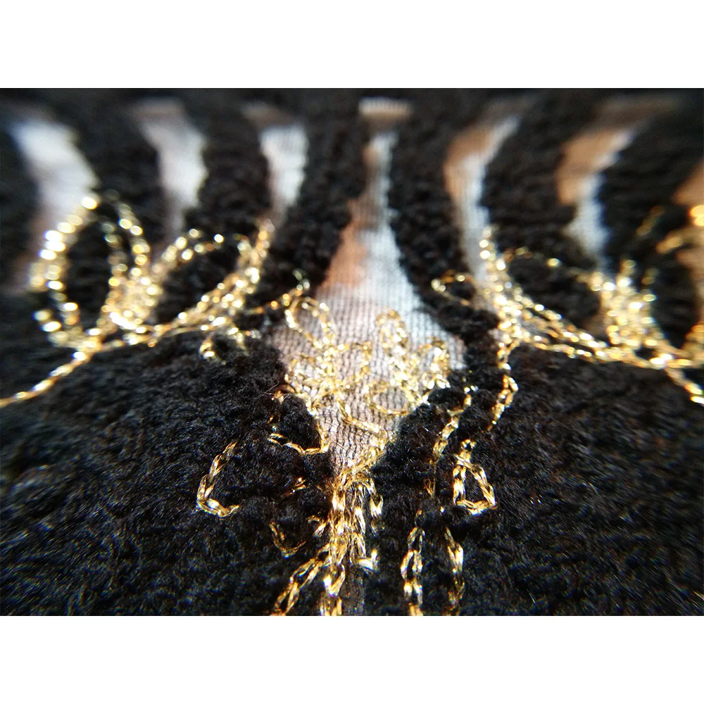 Крутой большой черный череп скелет кружевное полотенце вышитые нашивки для