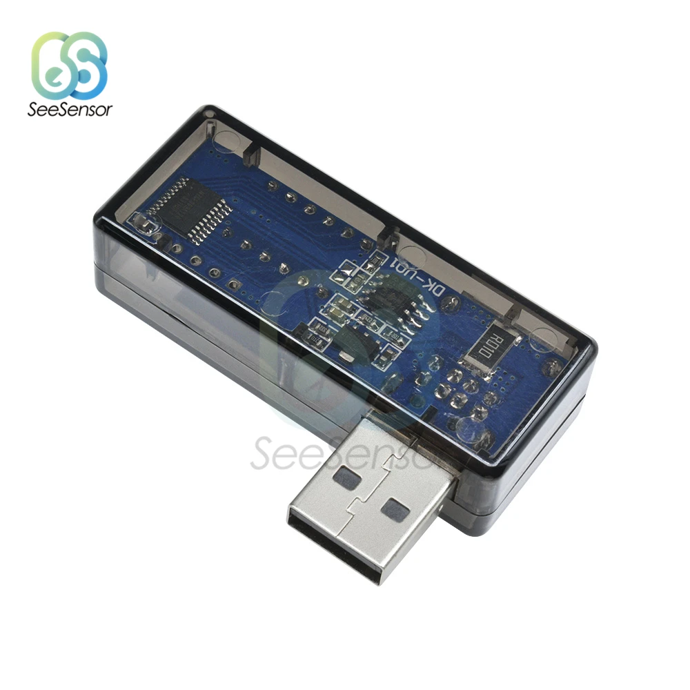 USB светодиодный цифровой вольтметр Амперметр Автомобильный тестер зарядное