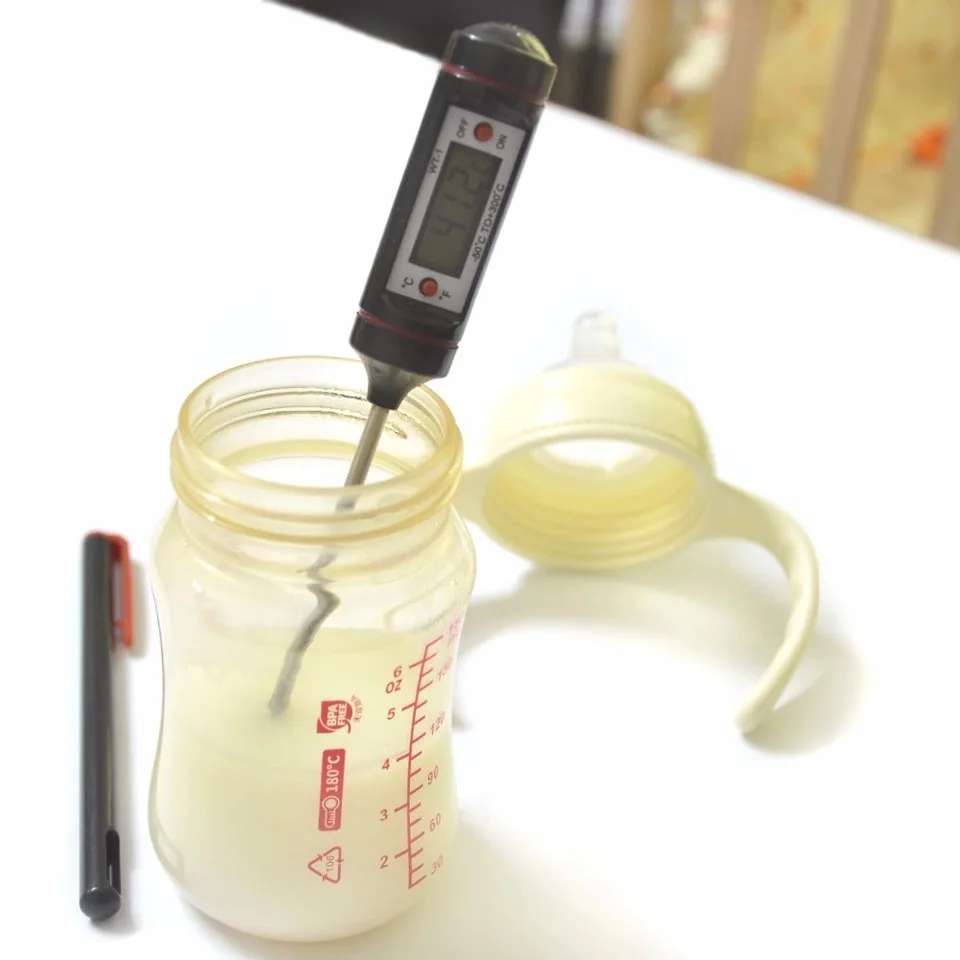 Цифровой термометр из нержавеющей стали для