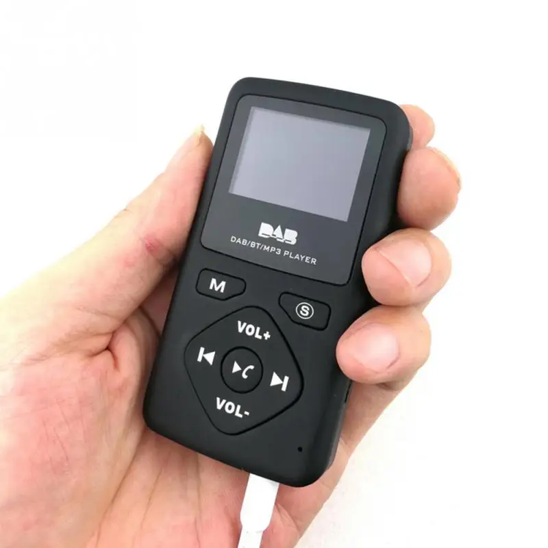 1 шт. DAB P7 карманное радио Профессиональный FM цифровое мини ЖК дисплей с
