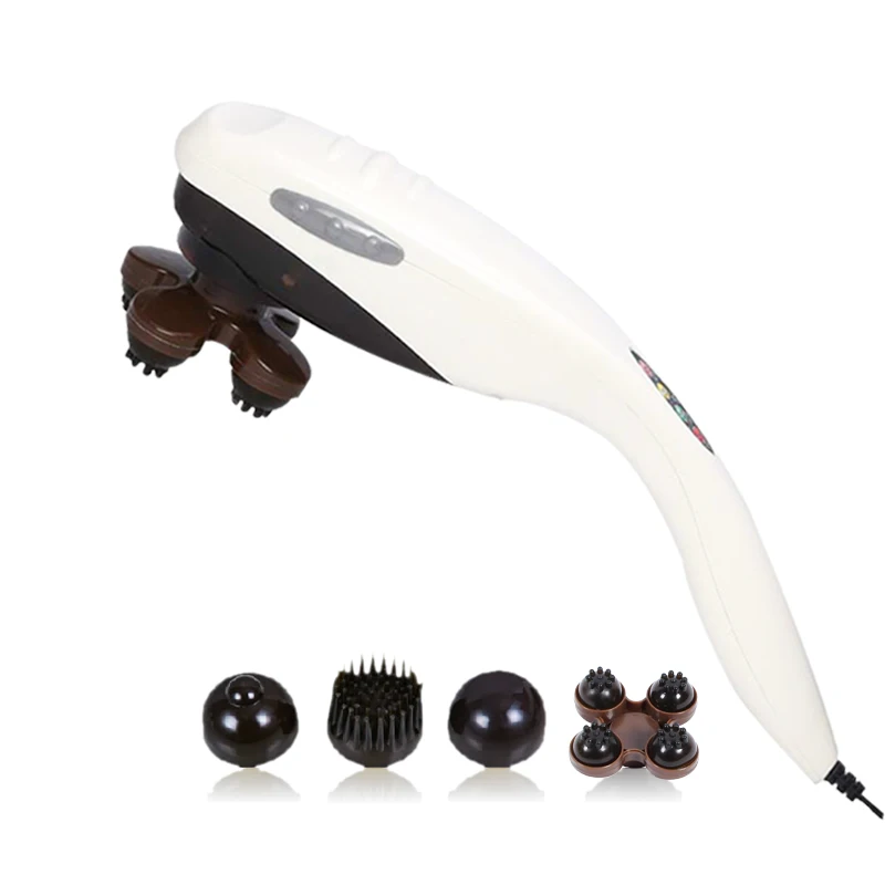 Массажер молоточек с дельфином Электрический бьется головки полный массаж тела