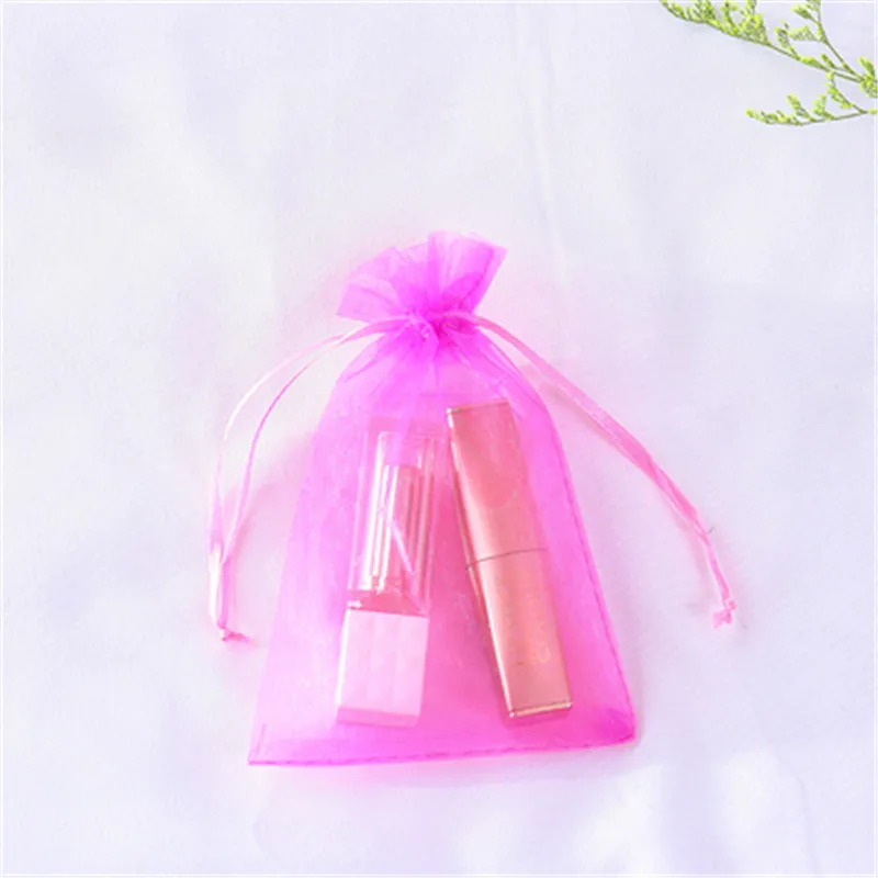 Сумки из органзы упаковка для ювелирных изделий косметика pouch7 x 9 см 9x12 10x15 13x18