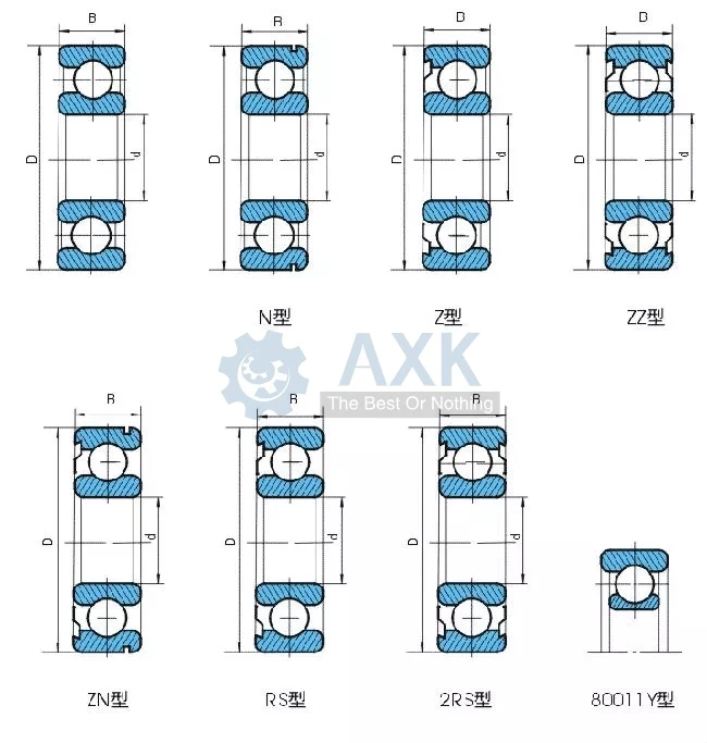 6700ZZ 6701ZZ 6702ZZ 6703ZZ 6704ZZ 6705ZZ подшипник ABEC-1(10 шт.) тонкий раздел Глубокие шаровые подшипники велосипедный подшипник