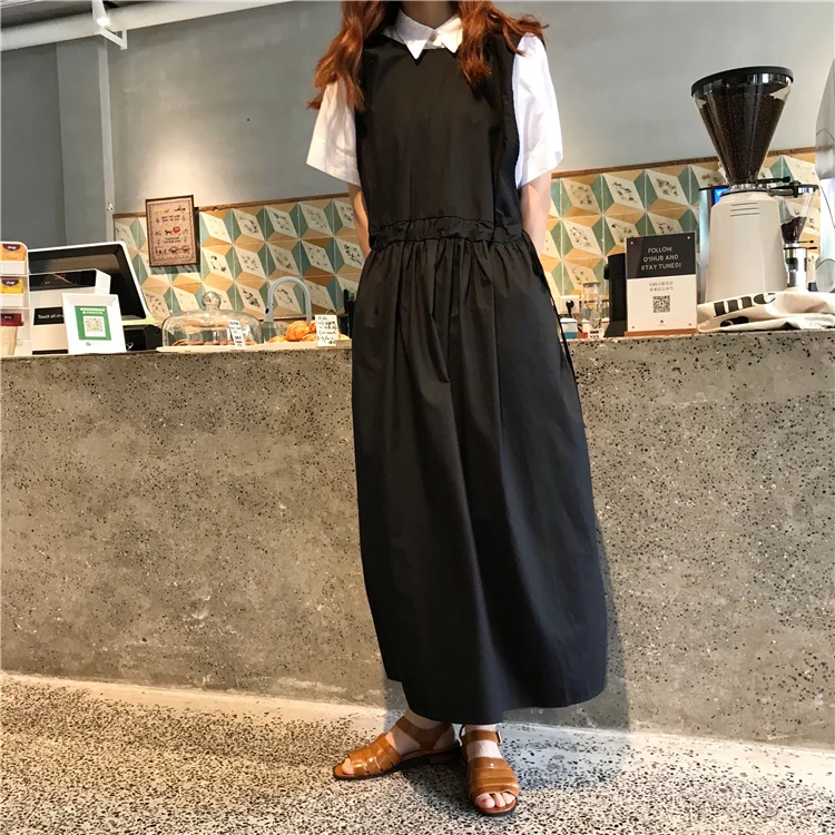 Офисная Повседневная винтажная элегантная жилетка платье женские милые платья