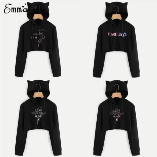 БЦ Bangtan мальчики любят себя Толстовка свитер с капюшоном JIMIN V SUGA Новый | Женская
