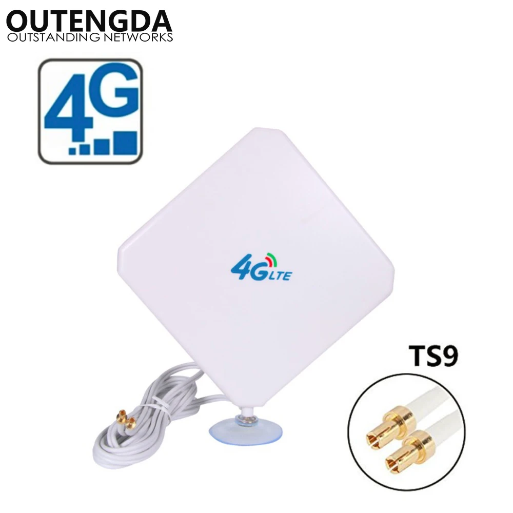 35dBi 4G антенна TS9 Разъем внешний внутренний WIFI усилитель сигнала ANT для Huawei E589E392 ZTE