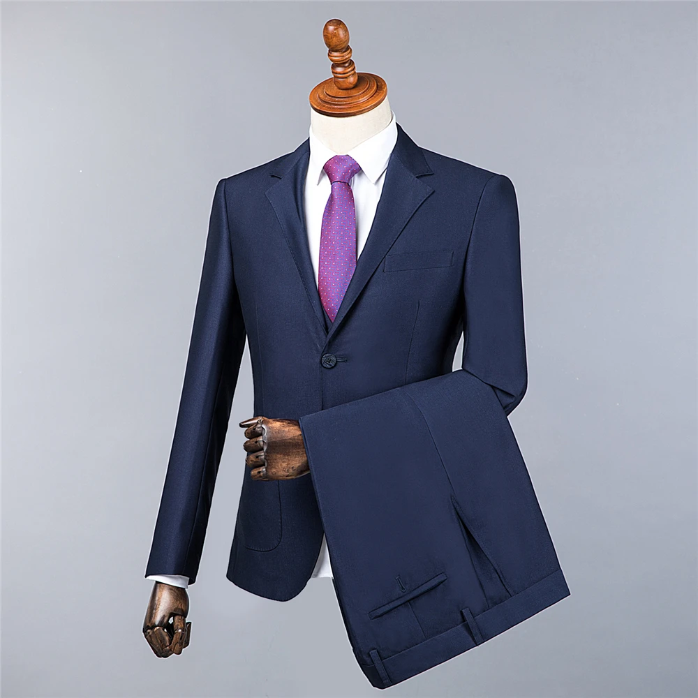 OSCN7 плотная Костюмы Под заказ для мужчин Slim Fit Свадебная вечеринка s индивидуальный заказ костюм Мода 3 шт. заказ поставщика DM 014