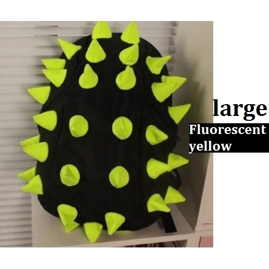 Big backpack Новые крутые модные сумки качество Ежик Стиль Женский колючий школьный ранец мужской повседневный дорожный студенческий mochilas кожаный рюкзак - Цвет: Big backpack