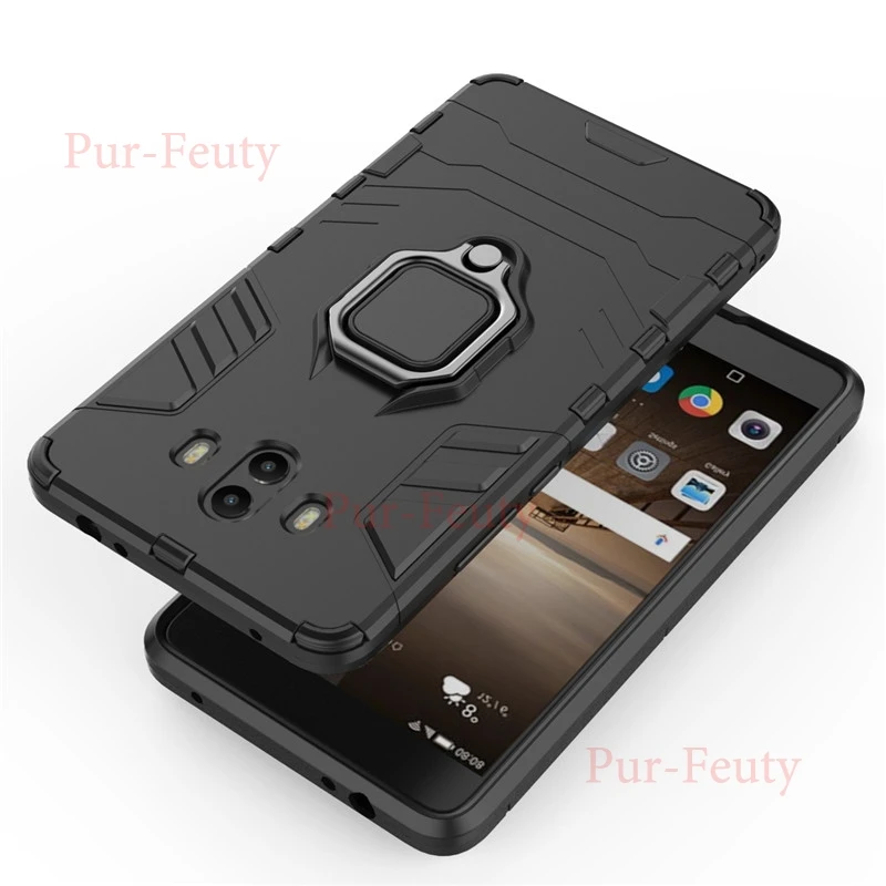 Чехол для huawei mate 10 ALP-L09 ALP-L29 360 противоударный Синий черный, Красный Жесткий Чехол для huawei Коврики 10 ALP-TL00 ALP-AL00 аксессуары
