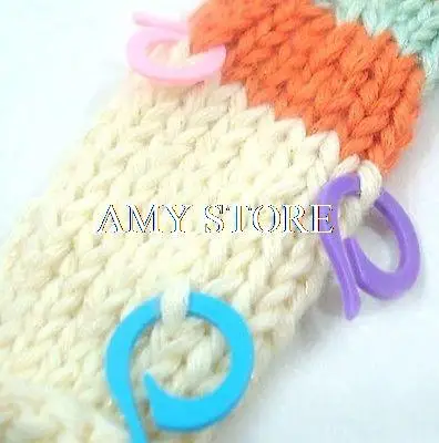 100pcs Open Stitch Marker Knitting/Crochet Row Holder 2 Sizes/Mixed Colors Craft Tool | Инструменты