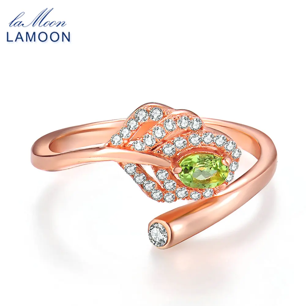 Женское кольцо из серебра 925 пробы с зеленым Перидотом|ring design|ring forrings for women |