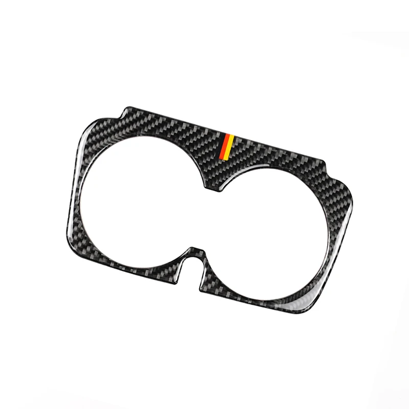 Black Water Cup Stand Holder Sticker For Mercedes Benz New C/E Class W205 C180 C200 Decorative Sticker