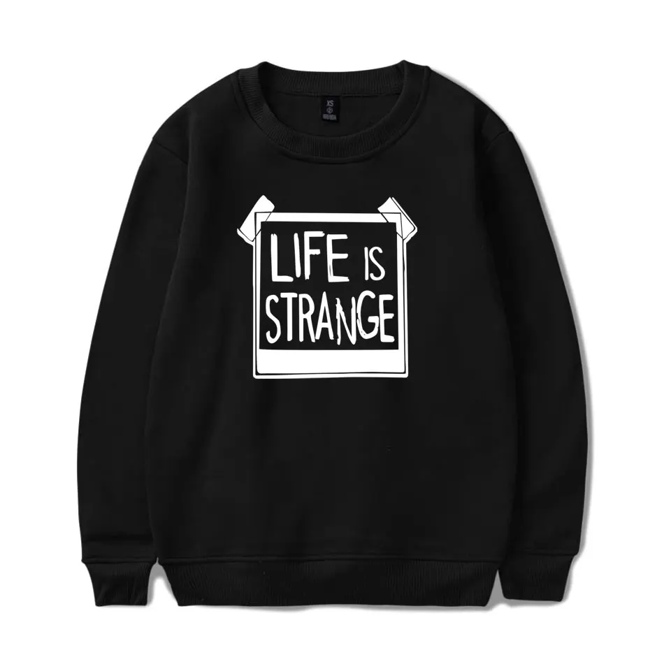 Толстовки с капюшоном в стиле Харадзюку Life is stranna Jane Уличная одежда длинными