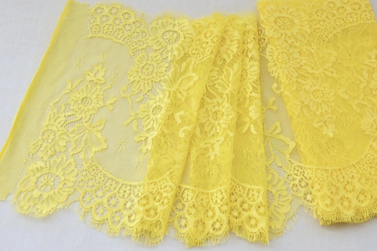 3 м/лот ресницы кружевная отделка 30 см широкая ткань цветок 6 цветов рукоделие