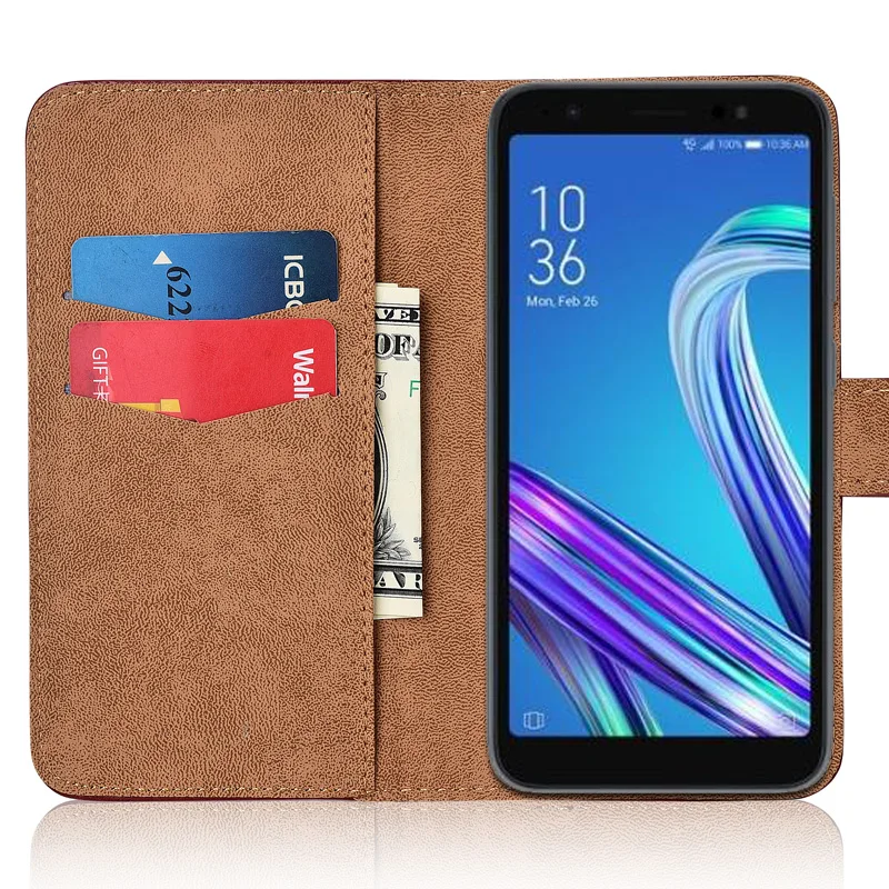 Чехол для ASUS Zenfone Live L1 Go Edition G552KL G 552KL мягкий чехол из ТПУ откидная подставка