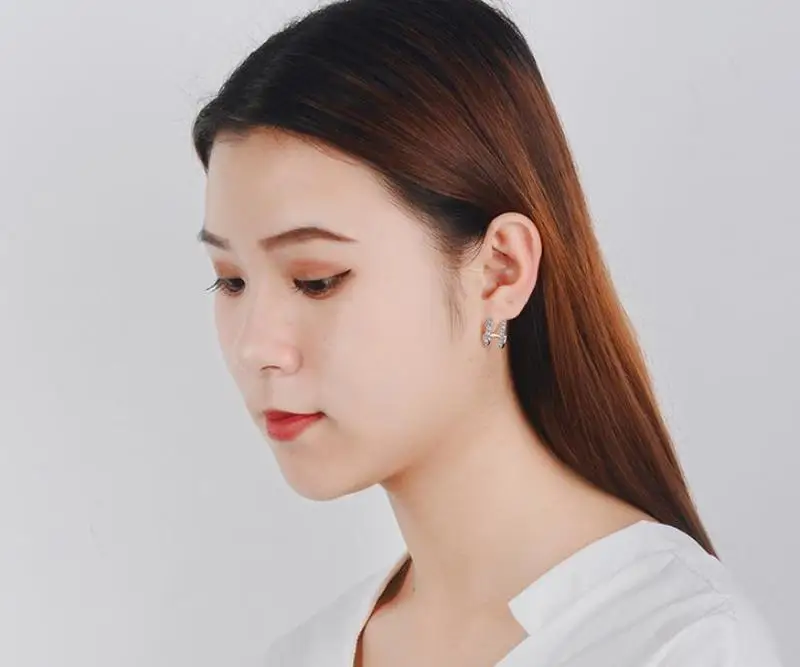 Everoyal модные золотистые серьги с кристаллами для женщин аксессуары